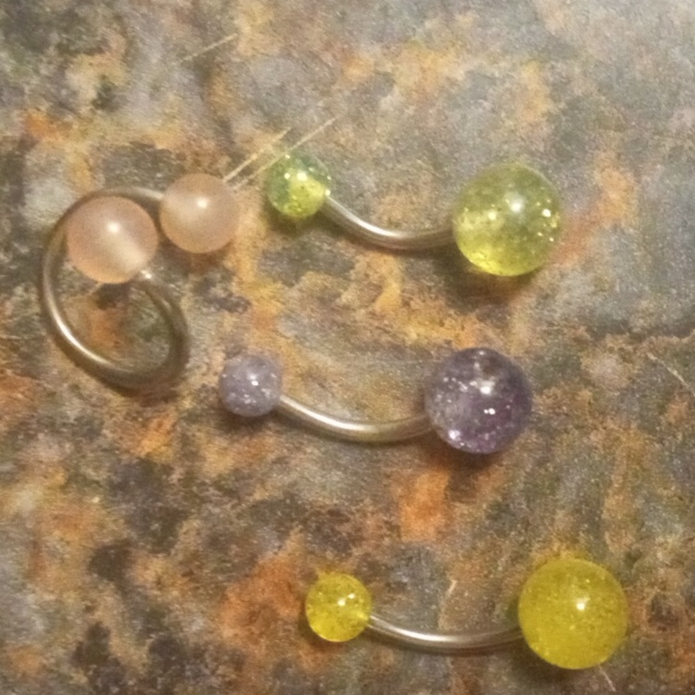 💚BOGO💚4 Belly Rings